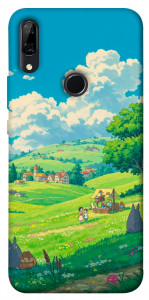 Чехол Miyazaki landscape для Huawei P Smart Z