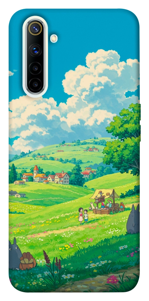 Чохол Miyazaki landscape для Realme 6