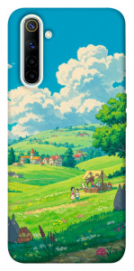 Чехол Miyazaki landscape для Realme 6
