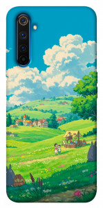Чохол Miyazaki landscape для Realme 6 Pro