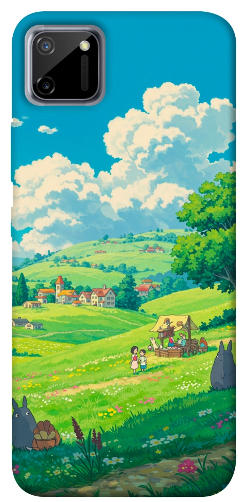 Чехол Miyazaki landscape для Realme C11
