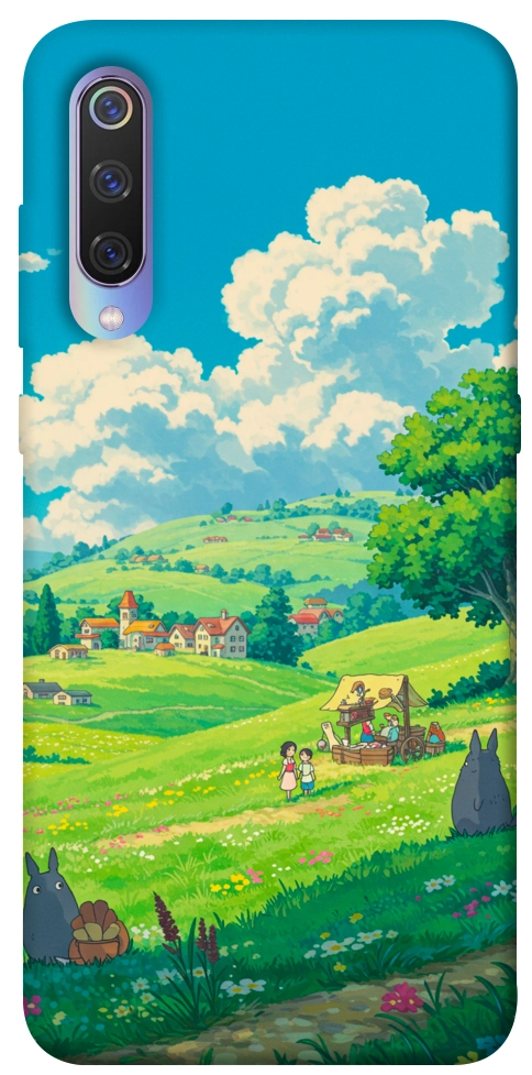Чехол Miyazaki landscape для Xiaomi Mi 9