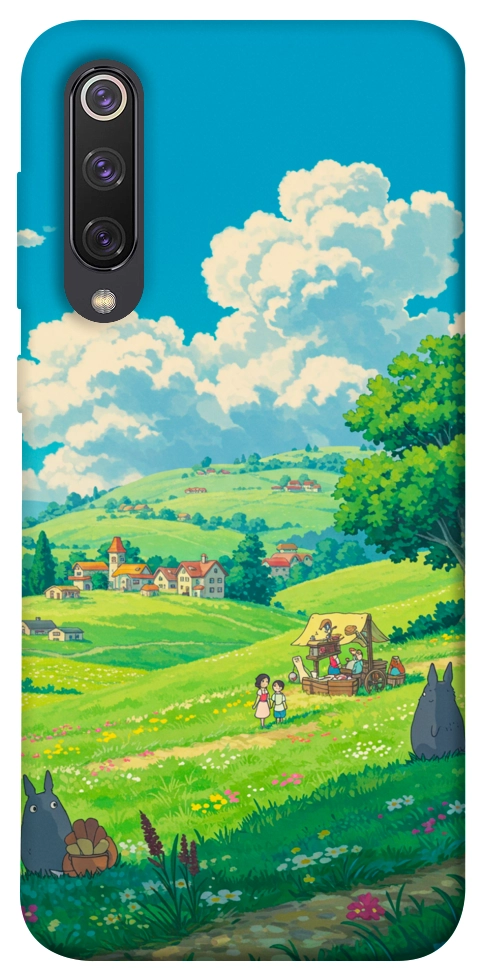 Чехол Miyazaki landscape для Xiaomi Mi 9 SE