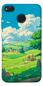 Чехол Miyazaki landscape для Xiaomi Redmi 4X