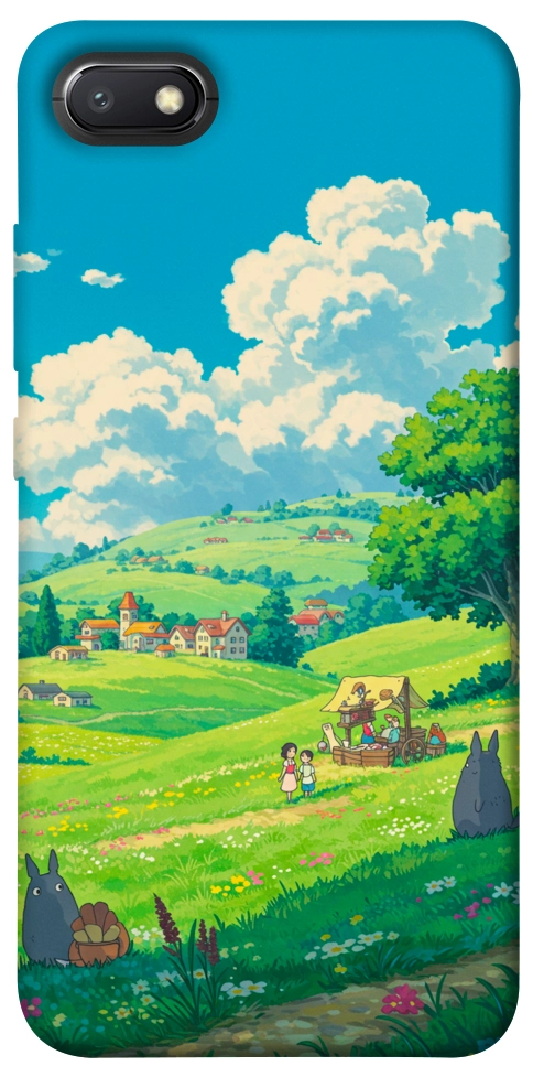 Чехол Miyazaki landscape для Xiaomi Redmi 6A