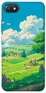 Чохол Miyazaki landscape для Xiaomi Redmi 6A