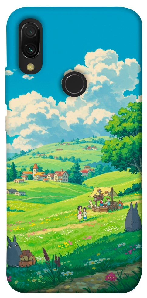 Чехол Miyazaki landscape для Xiaomi Redmi 7