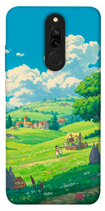 Чехол Miyazaki landscape для Xiaomi Redmi 8