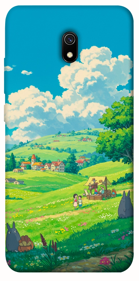 Чехол Miyazaki landscape для Xiaomi Redmi 8a