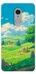 Чехол Miyazaki landscape для Xiaomi Redmi Note 4X