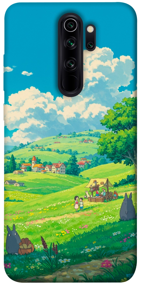 Чехол Miyazaki landscape для Xiaomi Redmi Note 8 Pro