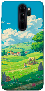 Чехол Miyazaki landscape для Xiaomi Redmi Note 8 Pro