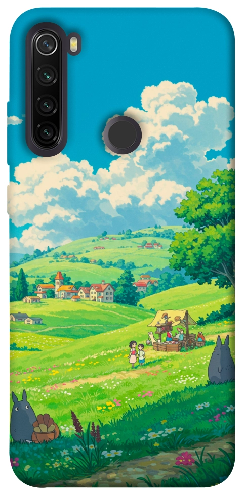 Чохол Miyazaki landscape для Xiaomi Redmi Note 8T