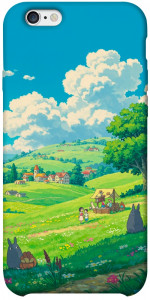 Чохол Miyazaki landscape для iPhone 6s plus (5.5'')