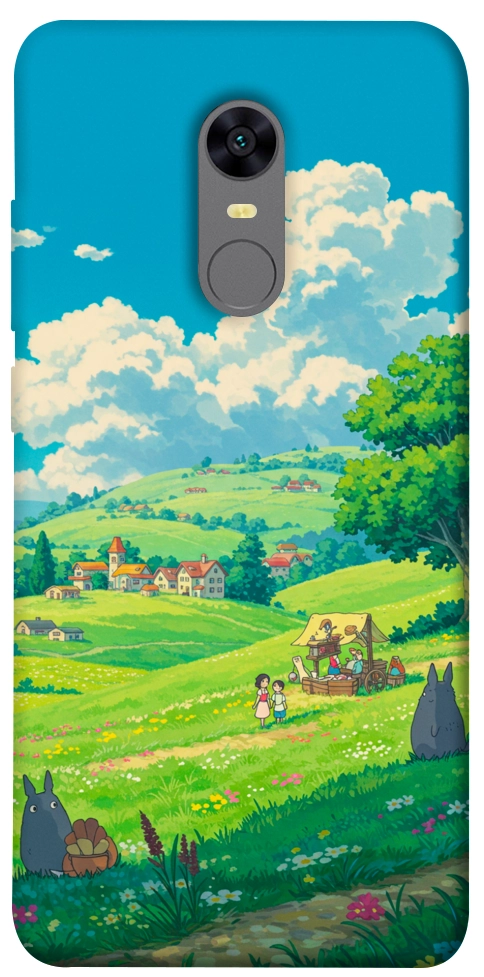 Чохол Miyazaki landscape для Xiaomi Redmi Note 5 (Single Camera)