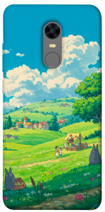 Чехол Miyazaki landscape для Xiaomi Redmi 5 Plus