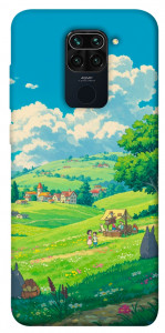 Чехол Miyazaki landscape для Xiaomi Redmi 10X