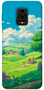 Чохол Miyazaki landscape для Xiaomi Redmi Note 9 Pro Max