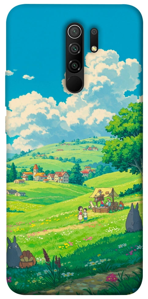 Чохол Miyazaki landscape для Xiaomi Redmi 9