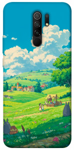 Чохол Miyazaki landscape для Xiaomi Redmi 9