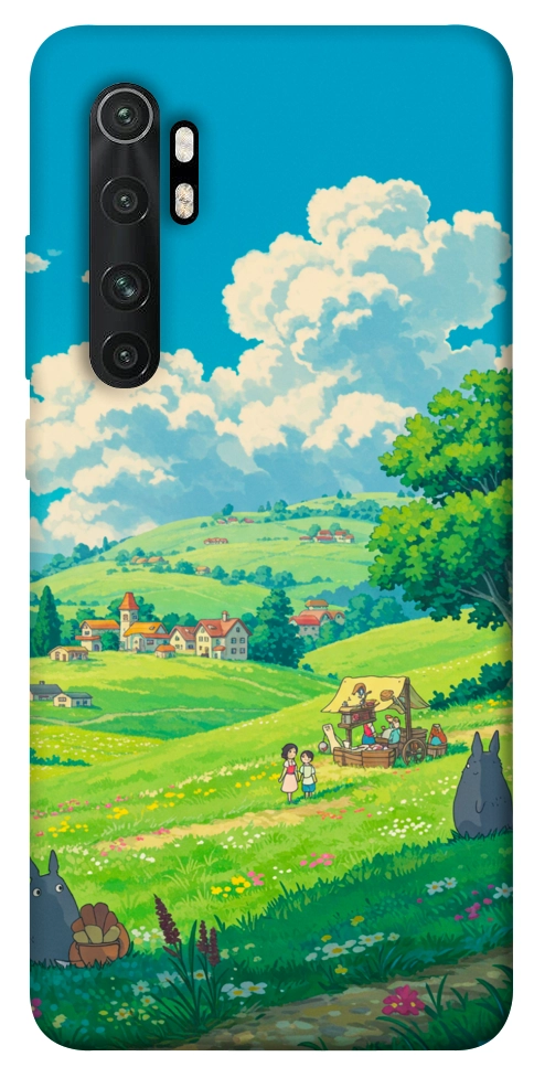 Чохол Miyazaki landscape для Xiaomi Mi Note 10 Lite