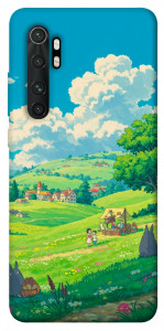 Чехол Miyazaki landscape для Xiaomi Mi Note 10 Lite