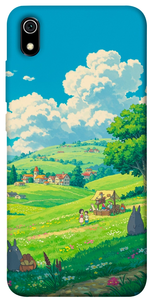 Чохол Miyazaki landscape для Xiaomi Redmi 7A