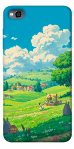 Чехол Miyazaki landscape для Xiaomi Redmi 4A