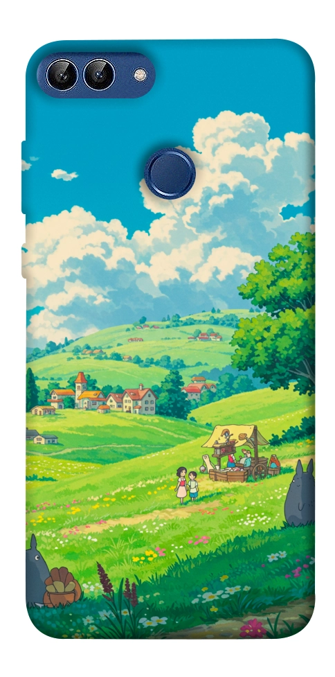 Чохол Miyazaki landscape для Huawei P Smart