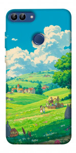 Чехол Miyazaki landscape для Huawei Enjoy 7S