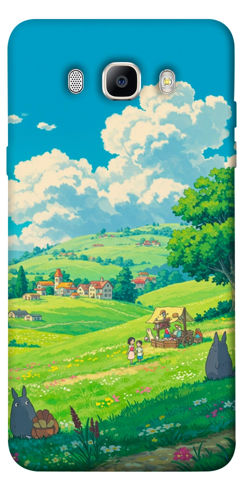 Чехол Miyazaki landscape для Galaxy J5 (2016)