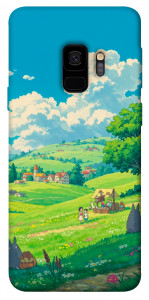 Чехол Miyazaki landscape для Galaxy S9