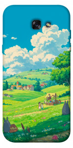 Чехол Miyazaki landscape для Galaxy A7 (2017)