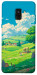 Чехол Miyazaki landscape для Galaxy A8 (2018)