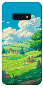 Чехол Miyazaki landscape для Galaxy S10e