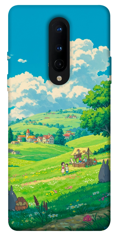 Чохол Miyazaki landscape для OnePlus 8