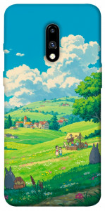 Чехол Miyazaki landscape для OnePlus 7