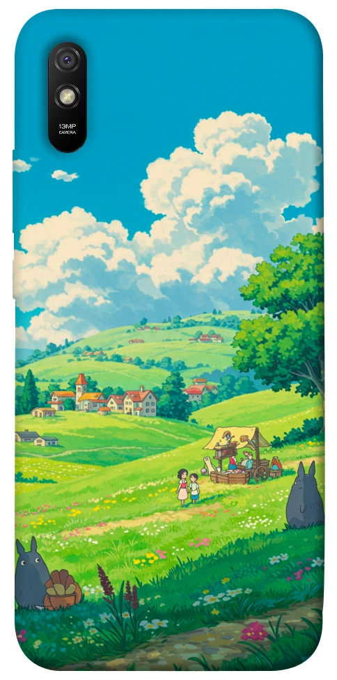Чохол Miyazaki landscape для Xiaomi Redmi 9A