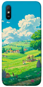 Чохол Miyazaki landscape для Xiaomi Redmi 9A
