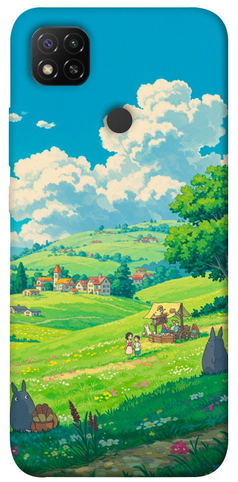 Чохол Miyazaki landscape для Xiaomi Redmi 9C