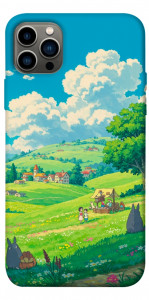 Чехол Miyazaki landscape для iPhone 12 Pro