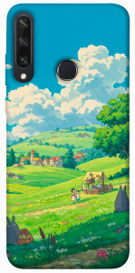 Чехол Miyazaki landscape для Huawei Y6p
