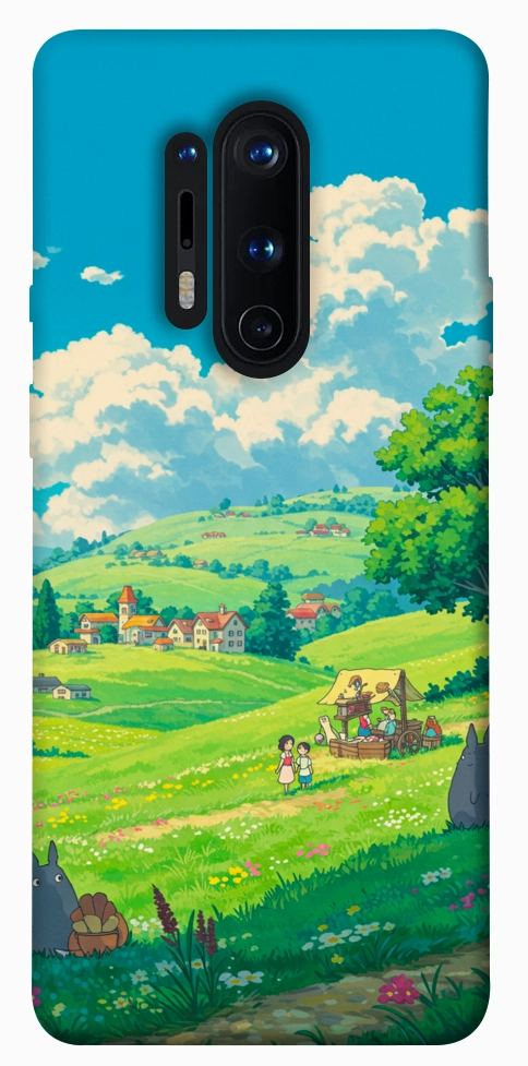 Чехол Miyazaki landscape для OnePlus 8 Pro