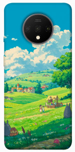 Чехол Miyazaki landscape для OnePlus 7T