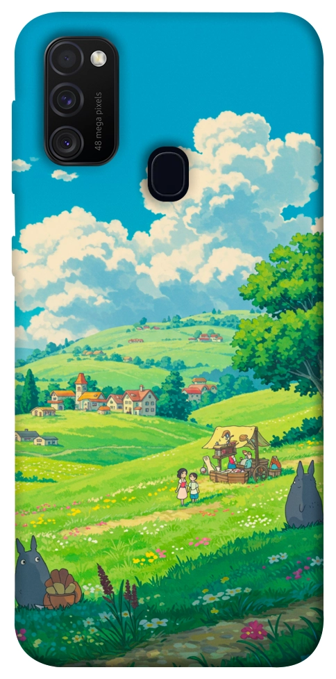 Чехол Miyazaki landscape для Galaxy M30s