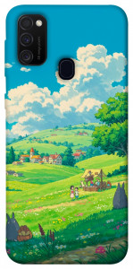 Чехол Miyazaki landscape для Samsung Galaxy M21