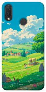 Чехол Miyazaki landscape для Huawei Nova 3i