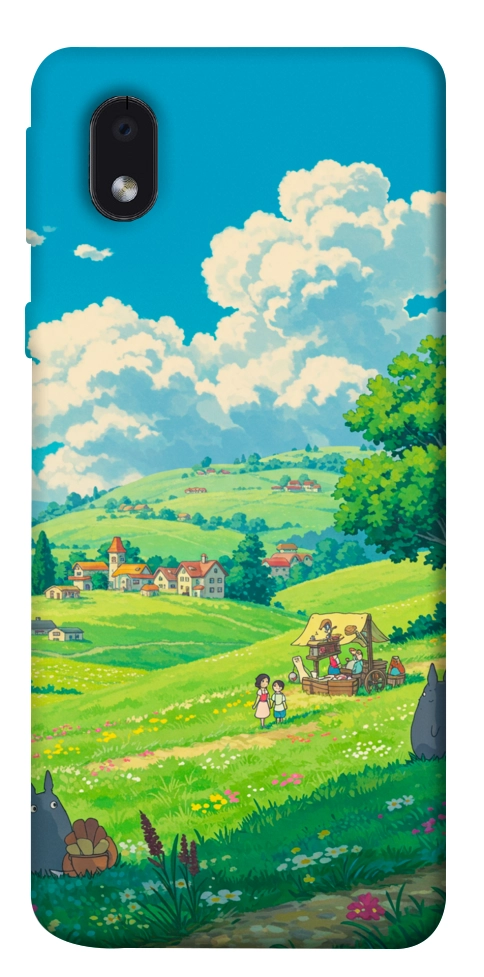Чохол Miyazaki landscape для Galaxy M01 Core
