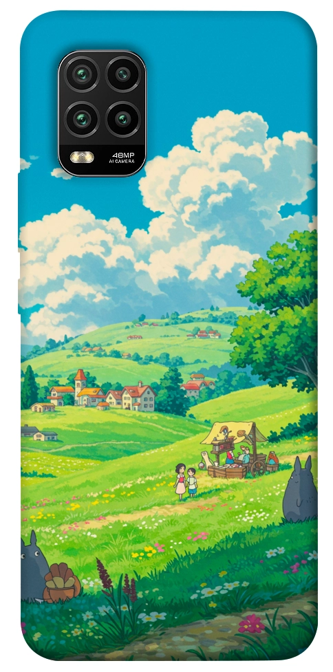 Чохол Miyazaki landscape для Xiaomi Mi 10 Lite