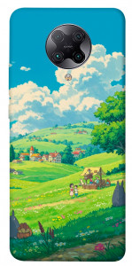 Чохол Miyazaki landscape для Xiaomi Redmi K30 Pro